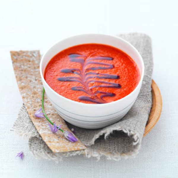 Gazpacho di peperone e aceto balsamico