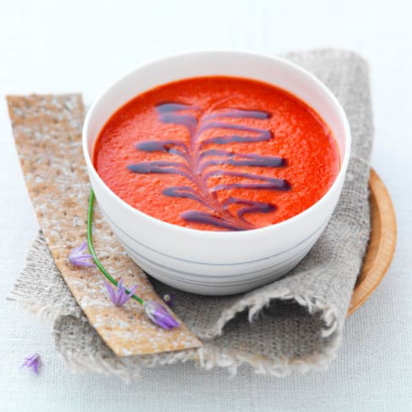 Gazpacho di peperone e aceto balsamico