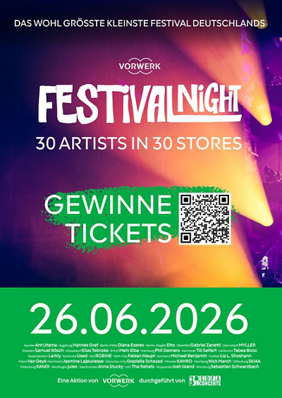 Vorwerk Festival Night Motiv gruen