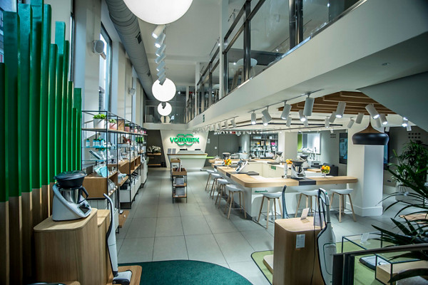 Vorwerk  navigation Kobold and Thermomix store