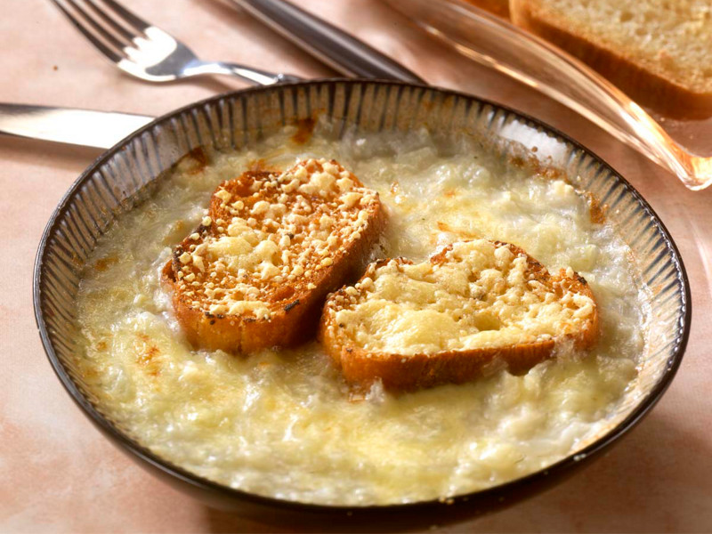 zuppa cipolle ....