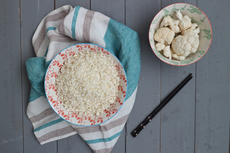 arroz de coliflor en thermomix 1