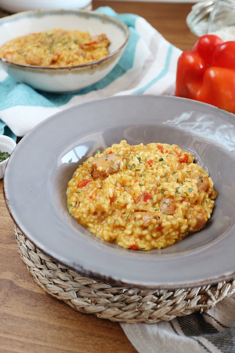  Thermomix® trucos de cocina recetas arroz meloso con salchichas con Thermomix® 1