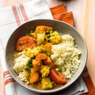 Gemüse-Curry mit Couscous