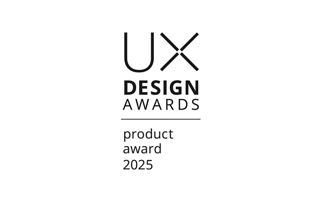 award UX Design Awards 2025 white TM7