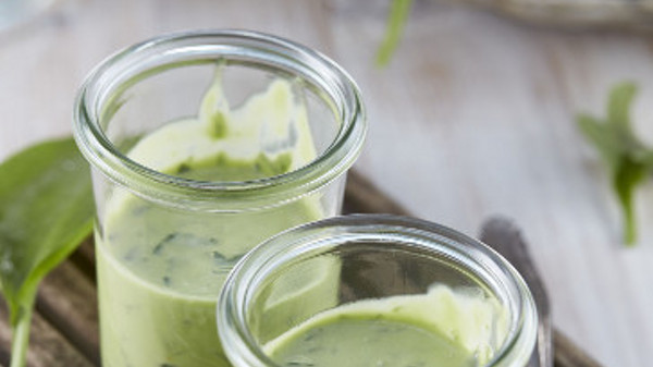 Leckeres Bärlauch-Aioli