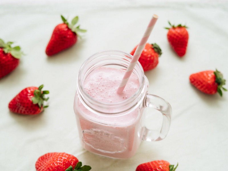  Thermomix® trucos de cocina recetas batido de fresas y vainilla con Thermomix® 2