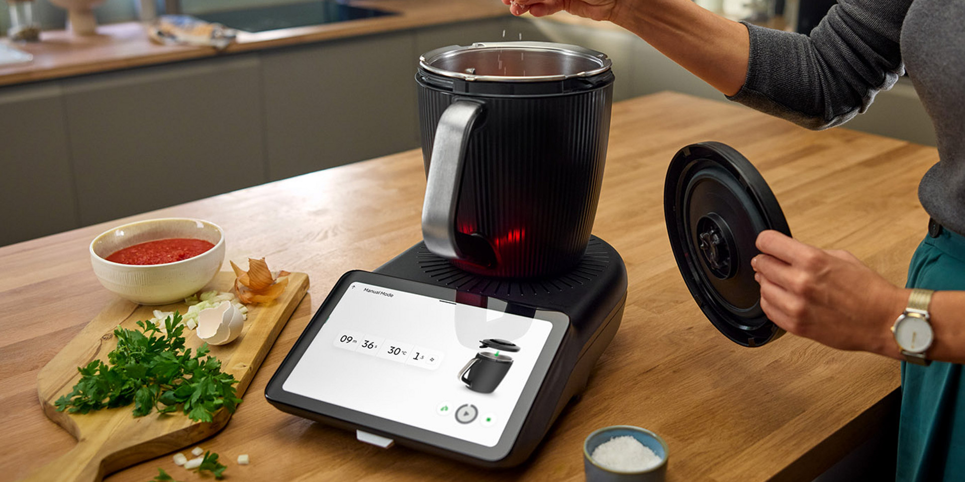 Ahorra espacio con el nuevo Thermomix® TM7