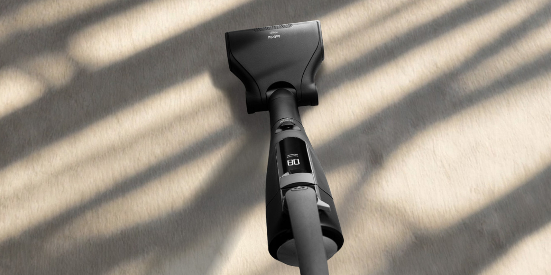 Aspiradora Vorwerk moderna limpia eficientemente