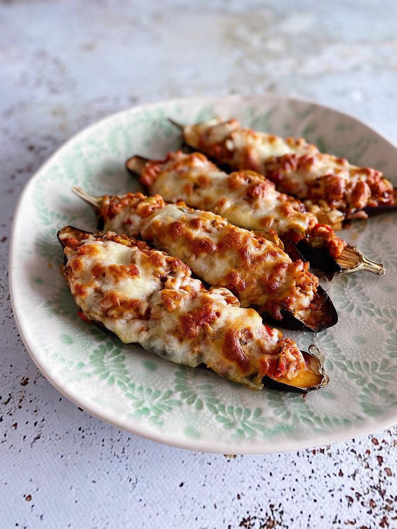  Thermomix® Thermomix® por el mundo recetas berenjenas rellenas de atun en Thermomix® 1