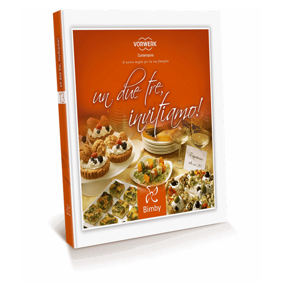 bimby cookbook un due tre invitiamo cover