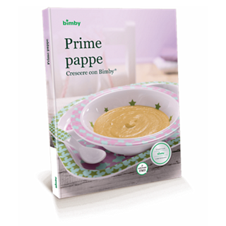 bimby product cookbook Prime pappe Crescere con Bimb cover 1