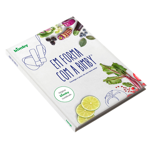 bimby product cookbook em forma com a bimby cover