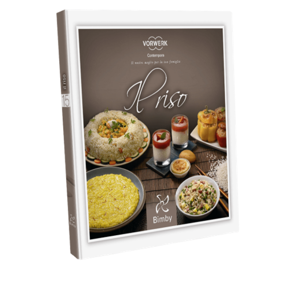 bimby product cookbook il riso cover right