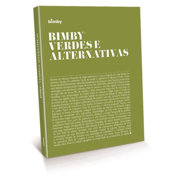 bimby product cookbook verdes e alternativas cover