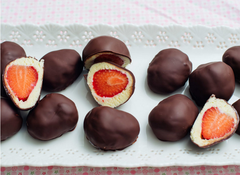  Thermomix® trucos de cocina recetas bombones de fresas con themomix 1