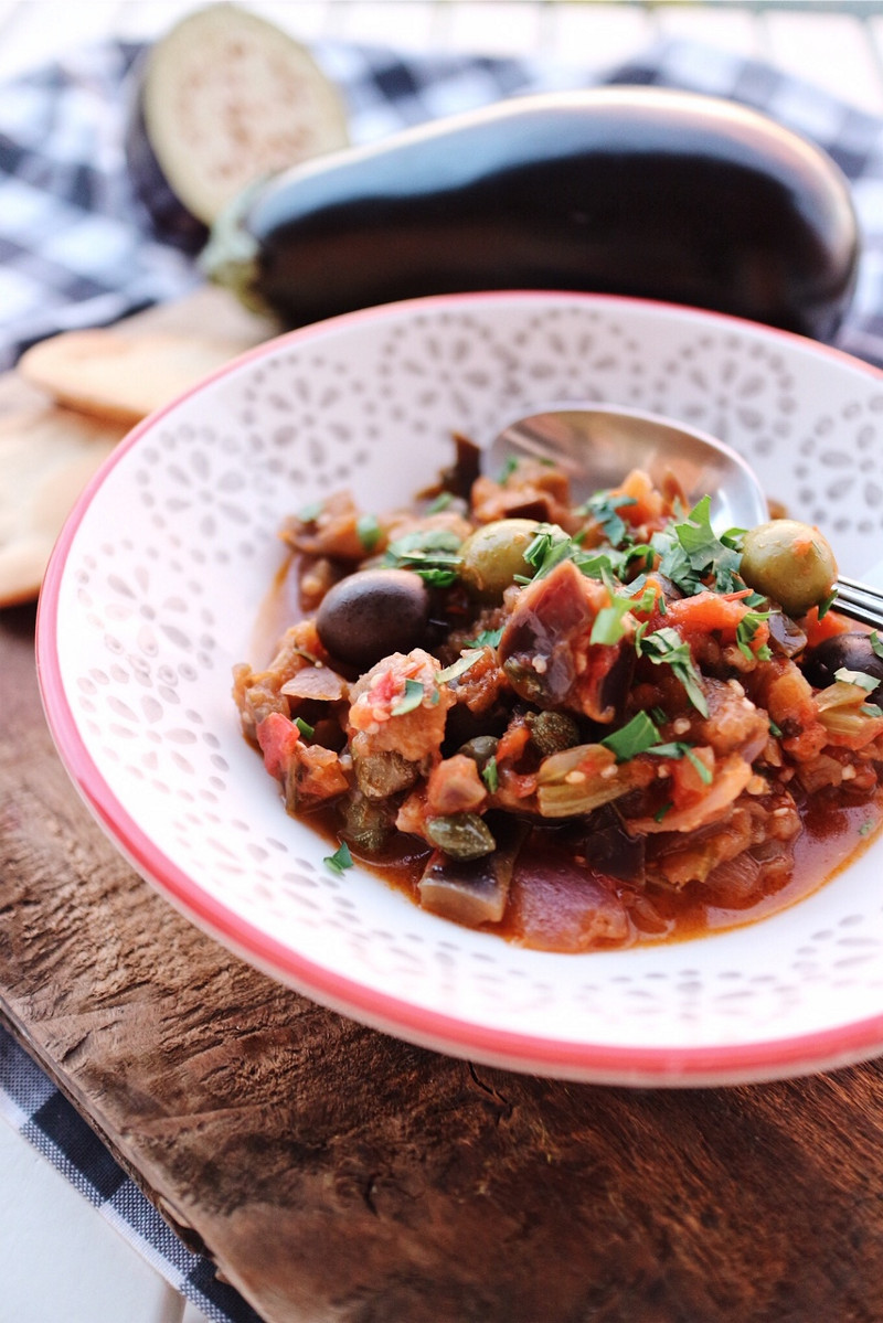  Thermomix® Thermomix® por el mundo recetas caponata siciliana en Thermomix® 1