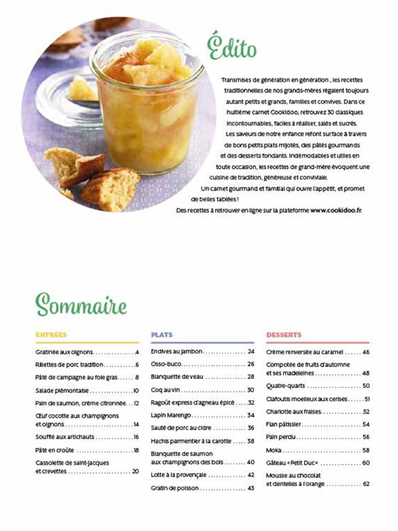 carnet cookidoor recettes de grand mere page4