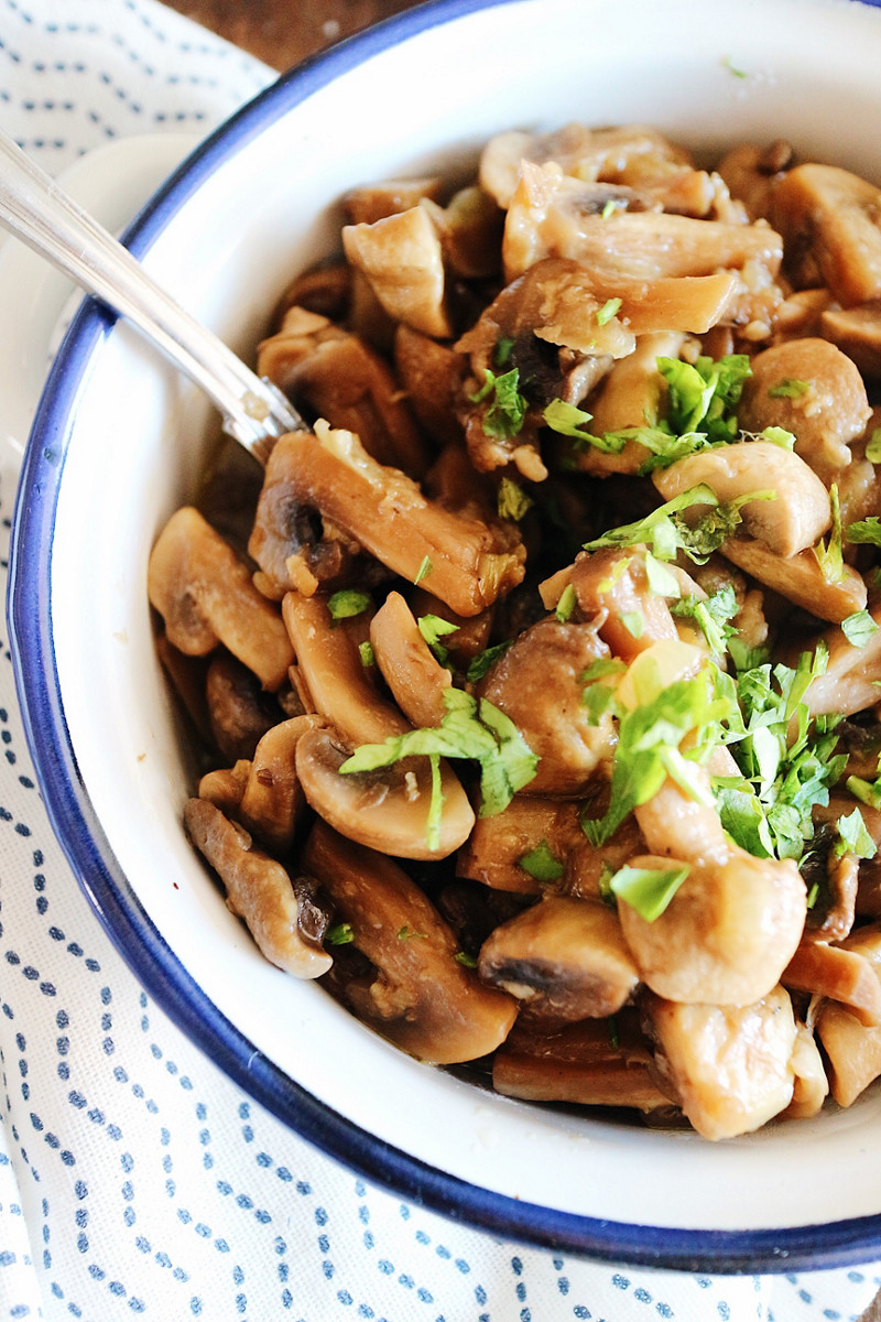  Thermomix® trucos de cocina recetas champinones al ajillo en Thermomix® 1