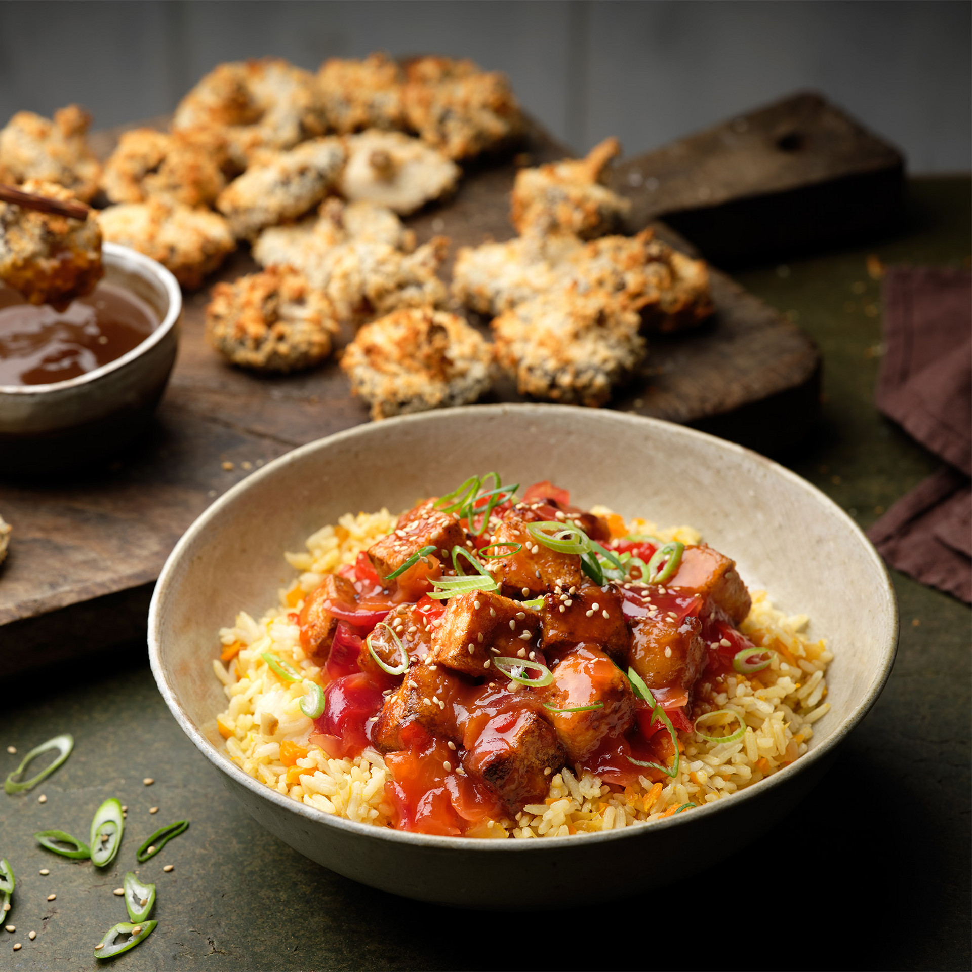 Delicious meal prepared with Thermomix