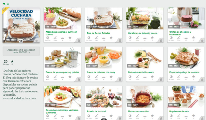  Thermomix® el blog de Thermomix® noticias coleccion velocidad cuchara 2