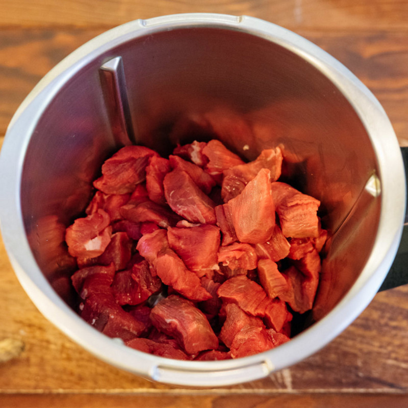  Thermomix® trucos de cocina trucos como picar carne con Thermomix® 1