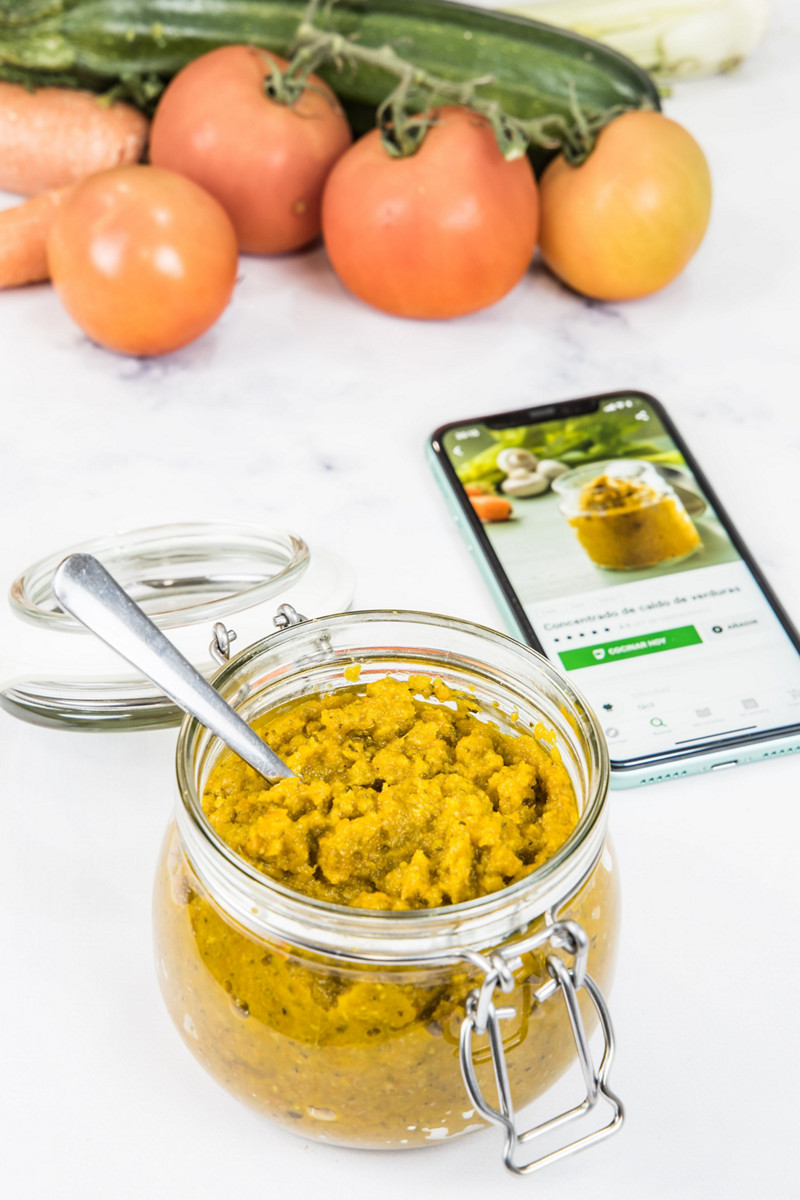  Thermomix® trucos de cocina recetas concentrado de caldo de verduras en Thermomix® 1