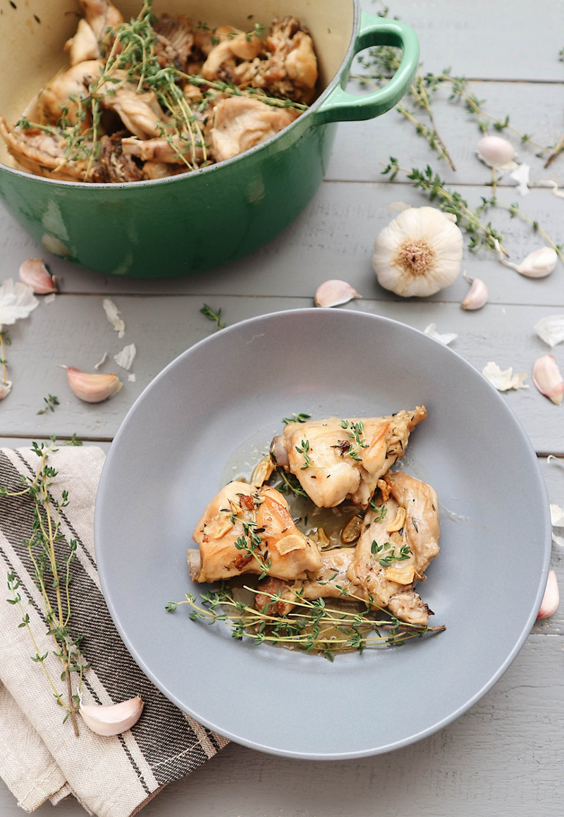  Thermomix® trucos de cocina recetas conejo al ajillo en Thermomix® 1