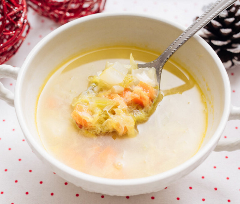  Thermomix® trucos de cocina recetas consome de navidad con verduras con Thermomix® 2
