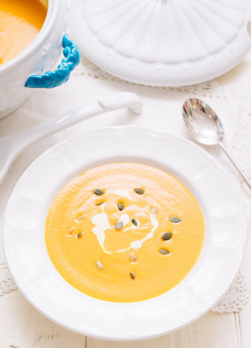  Thermomix® trucos de cocina recetas crema de calabaza y puerro con Thermomix® 2