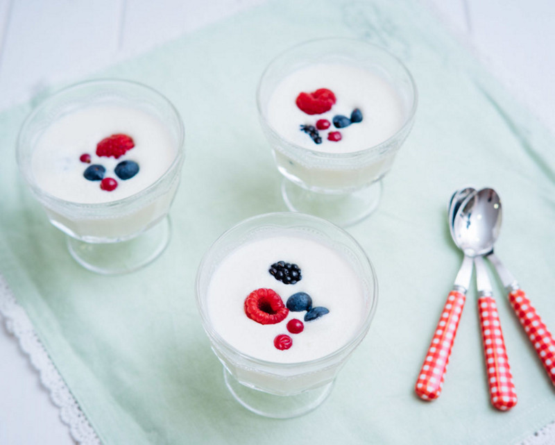  Thermomix® trucos de cocina recetas crema de chocolate blanco y frutos rojos con Thermomix® 1