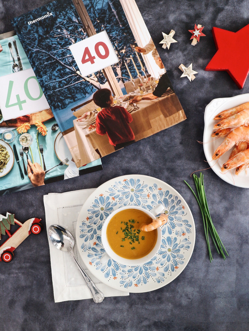  Thermomix® trucos de cocina recetas crema de gambones en Thermomix® 1