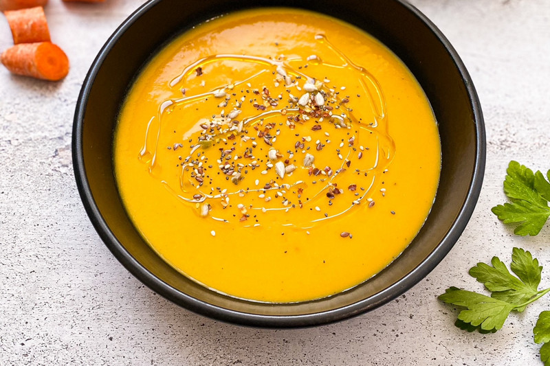 crema de zanahoria y calabaza en thermomix 1