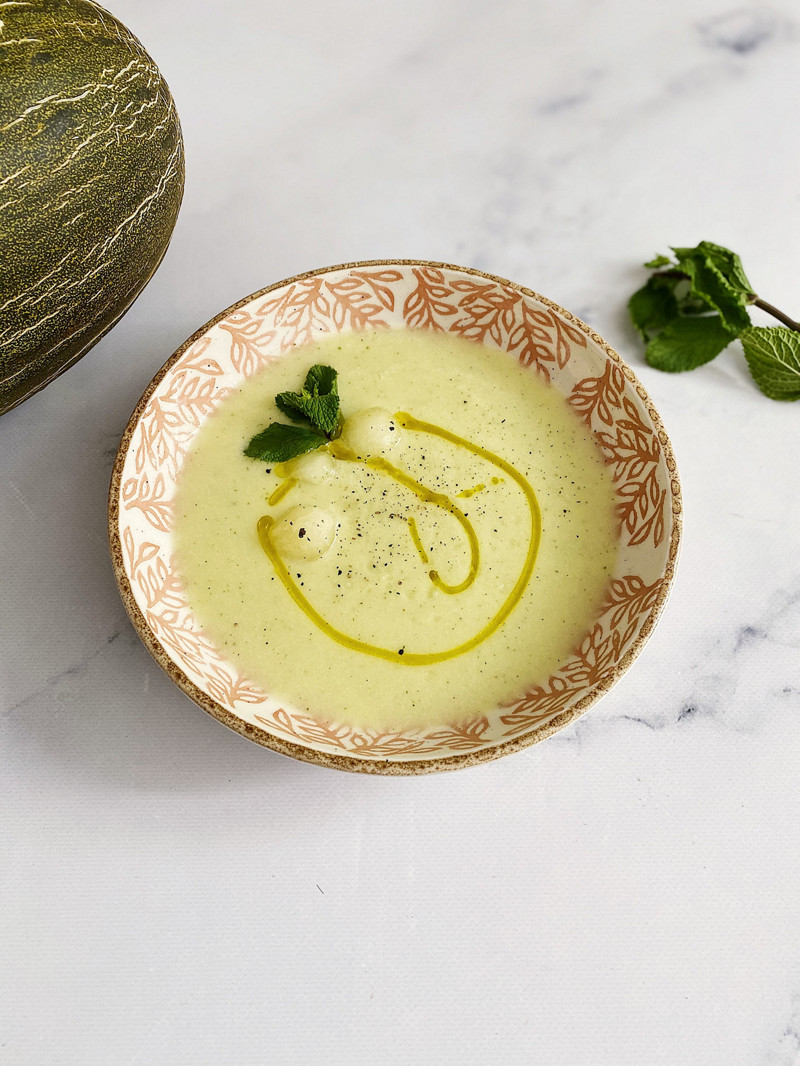  Thermomix® trucos de cocina recetas crema fria de melon en Thermomix® 1