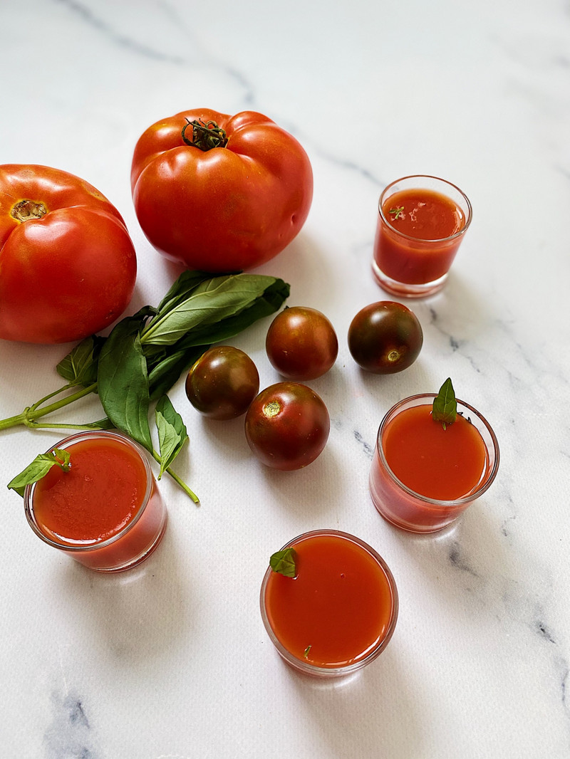  Thermomix® trucos de cocina recetas crema fria de tomate y albahaca en Thermomix® 1