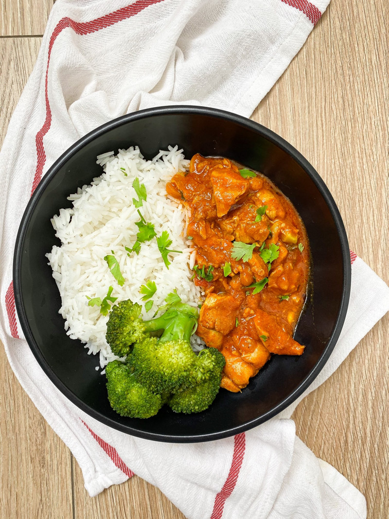  Thermomix® Thermomix® por el mundo recetas curry cremoso de pollo en Thermomix® 1