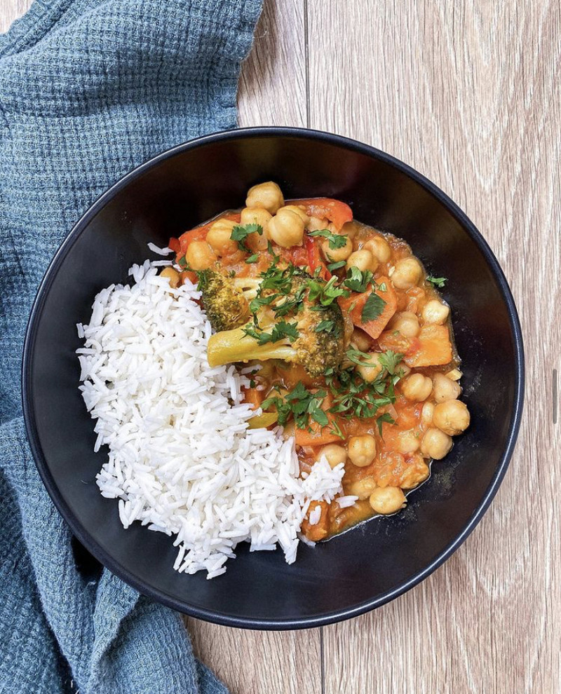  Thermomix® Thermomix® por el mundo recetas curry de garbanzos o chana masala en Thermomix® 1