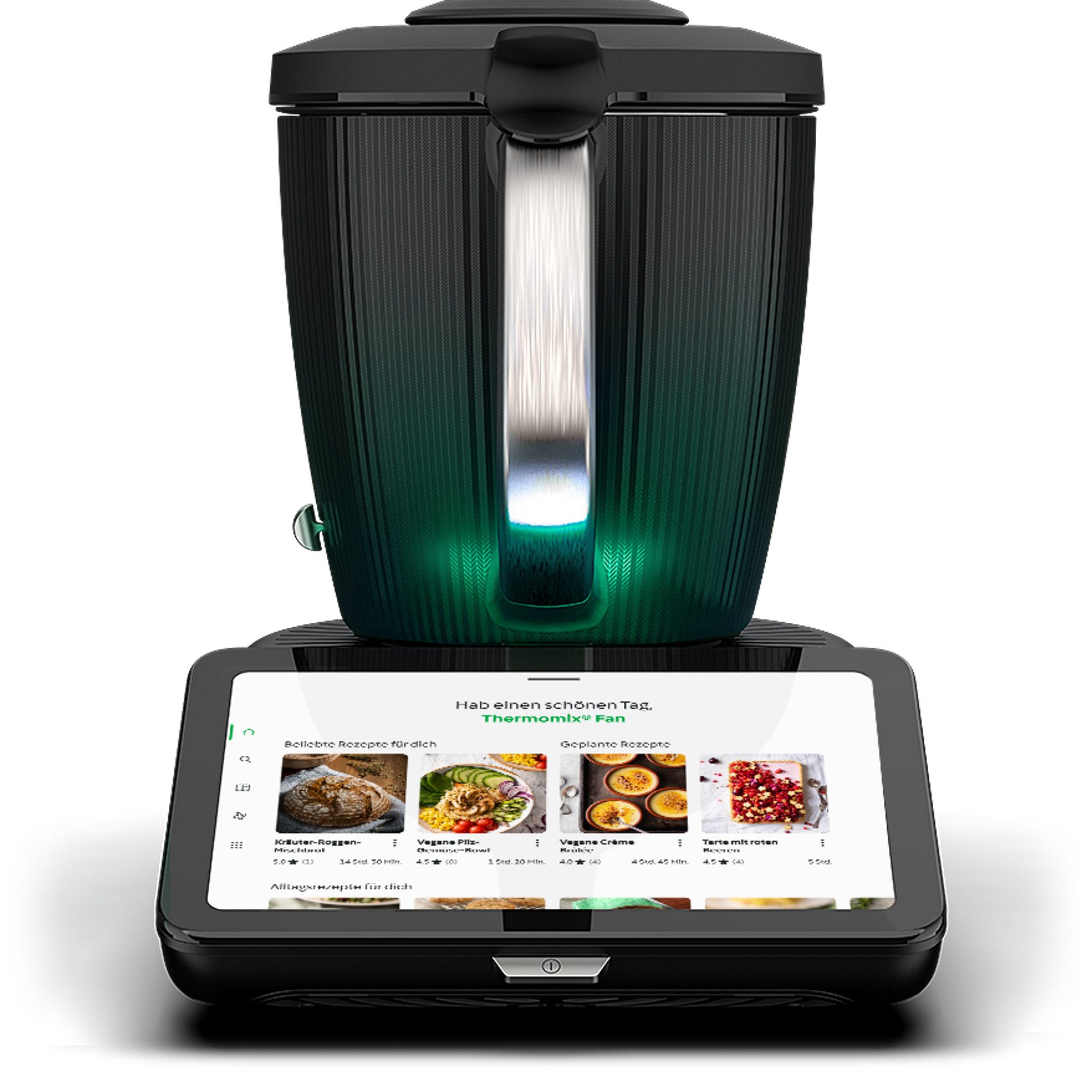 Der Thermomix® TM7 mit 10 Zoll Multi-Touch-Display.