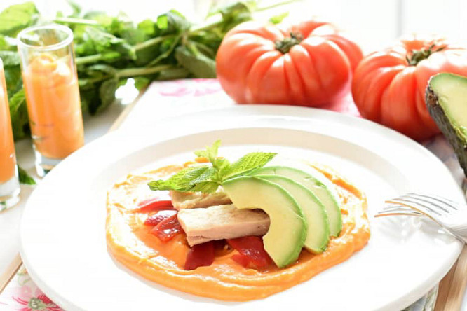 ensalada salmorejo