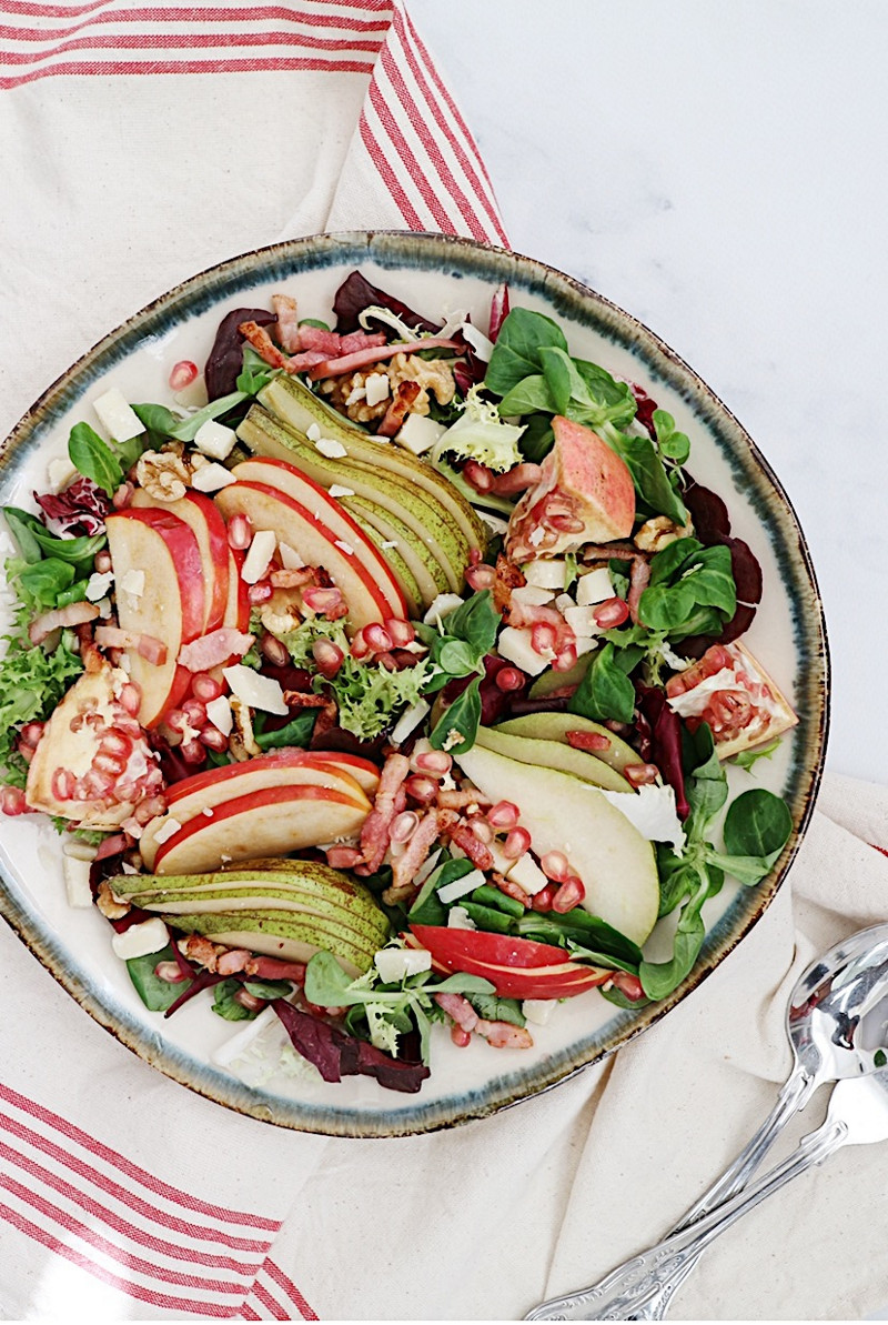  Thermomix® trucos de cocina recetas ensalada de manzana y pera con bacon en Thermomix® 1