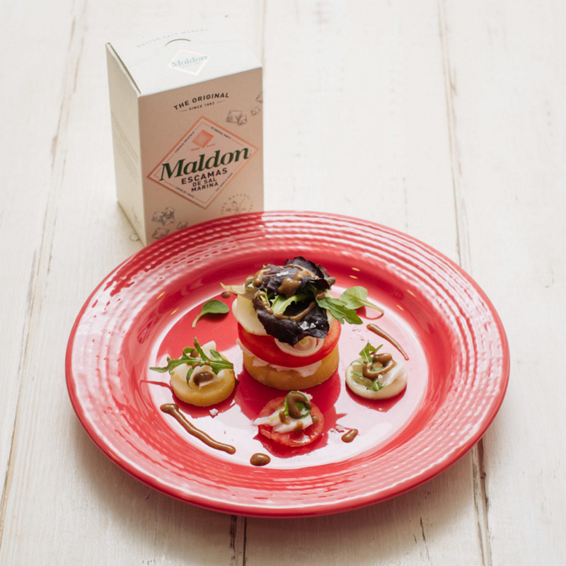  Thermomix® trucos de cocina recetas ensalada templada de bacalao y sal maldon con Thermomix® 1