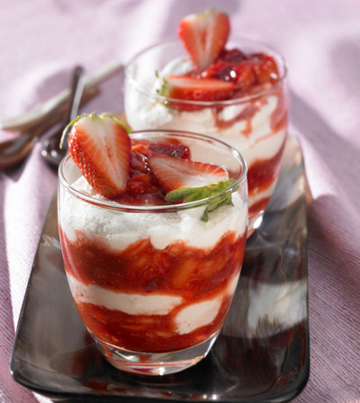 Erdbeer-Dessert 