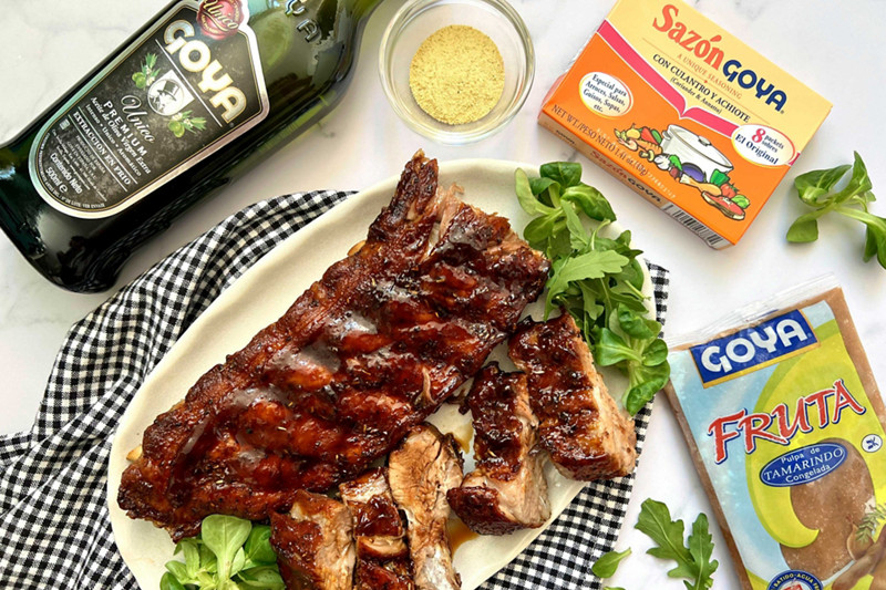 es costillas acarameladas