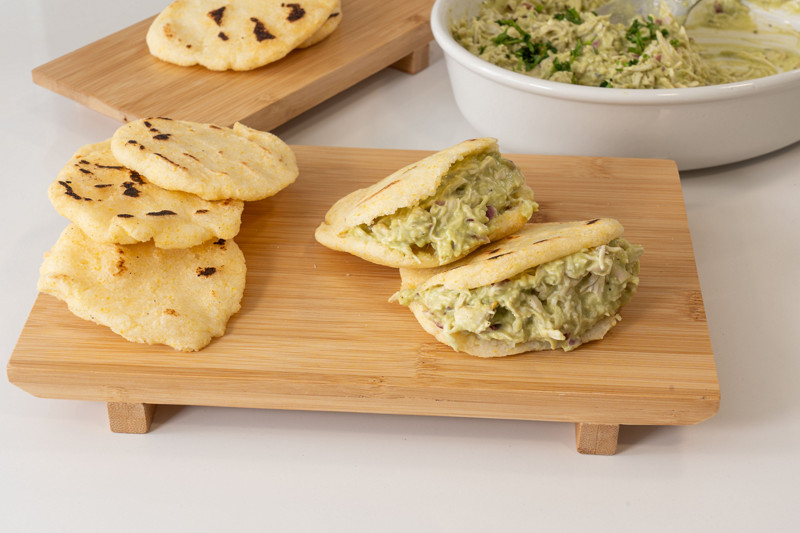 Arepas pepiadas
