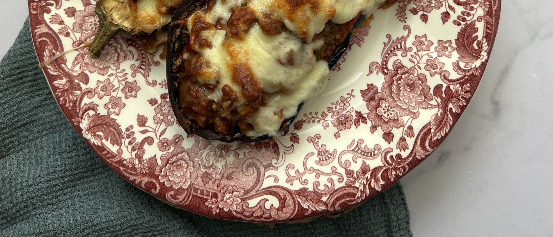 Berenjenas rellenas de bacalao