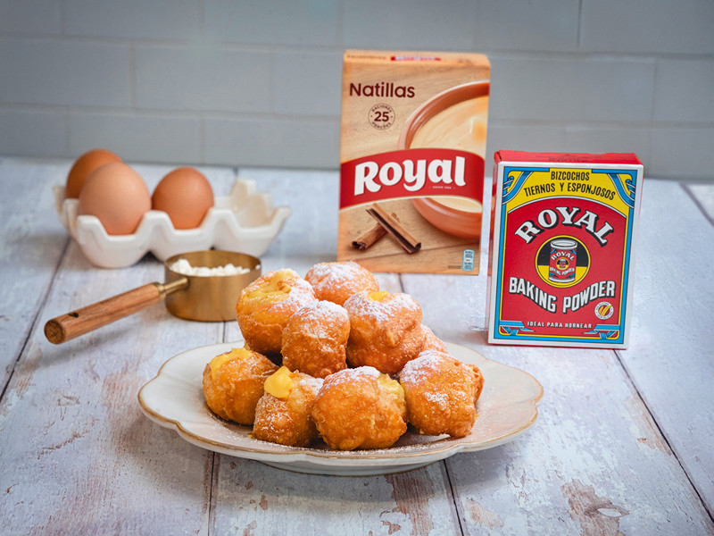 Buñuelos de Azafrán