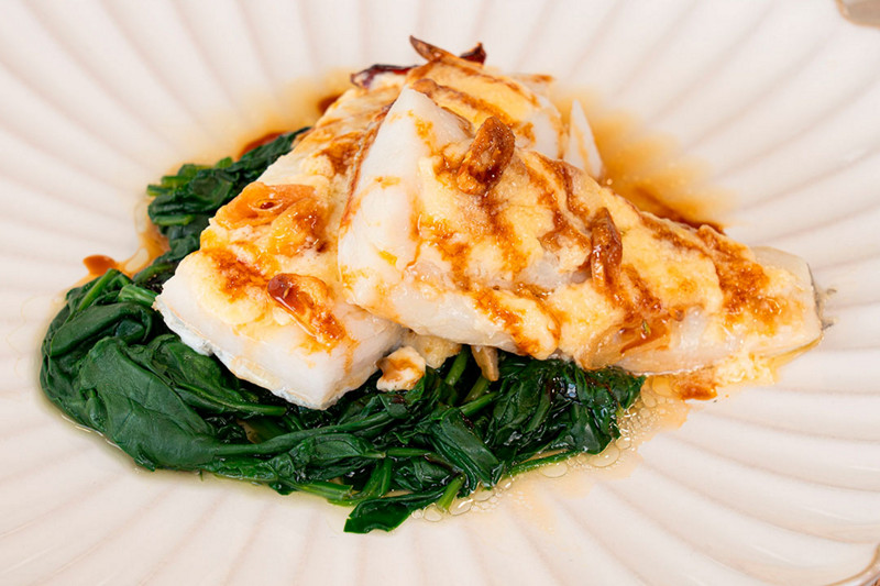 Bacalao con mayonesa