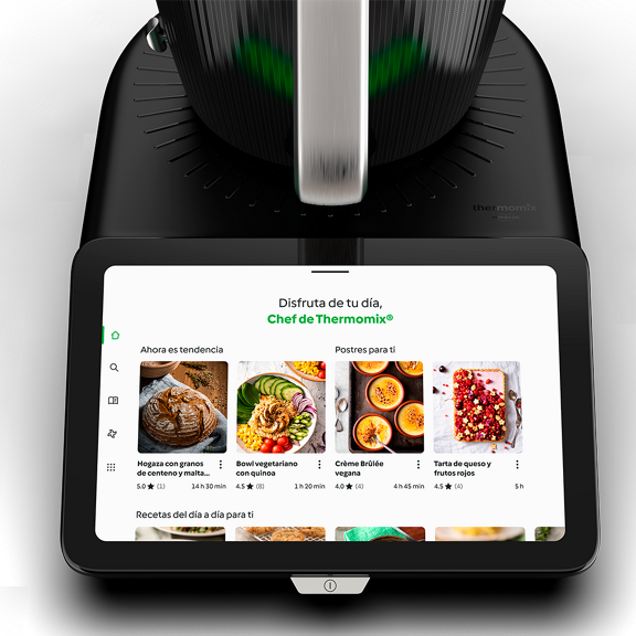 es thermomix tm7 pantalla encendida