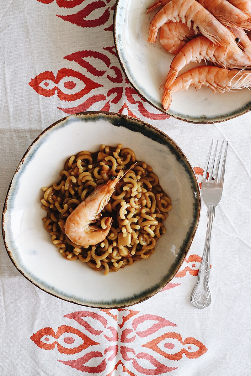  Thermomix® Thermomix® por el mundo recetas fideua en Thermomix® 1