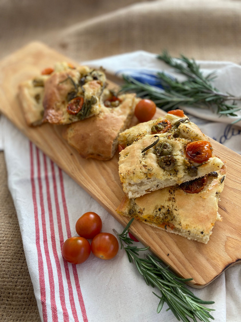  Thermomix® Thermomix® por el mundo recetas focaccia de puglia en Thermomix® 1